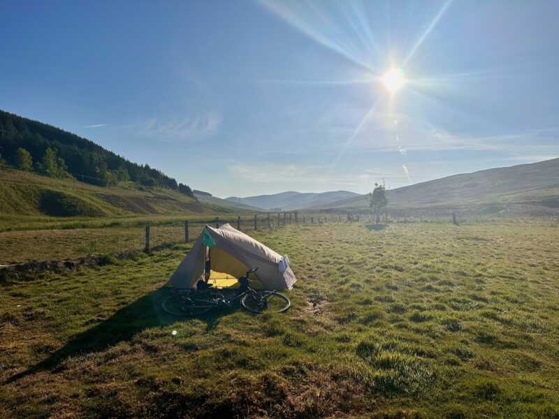 Camping in Scotland