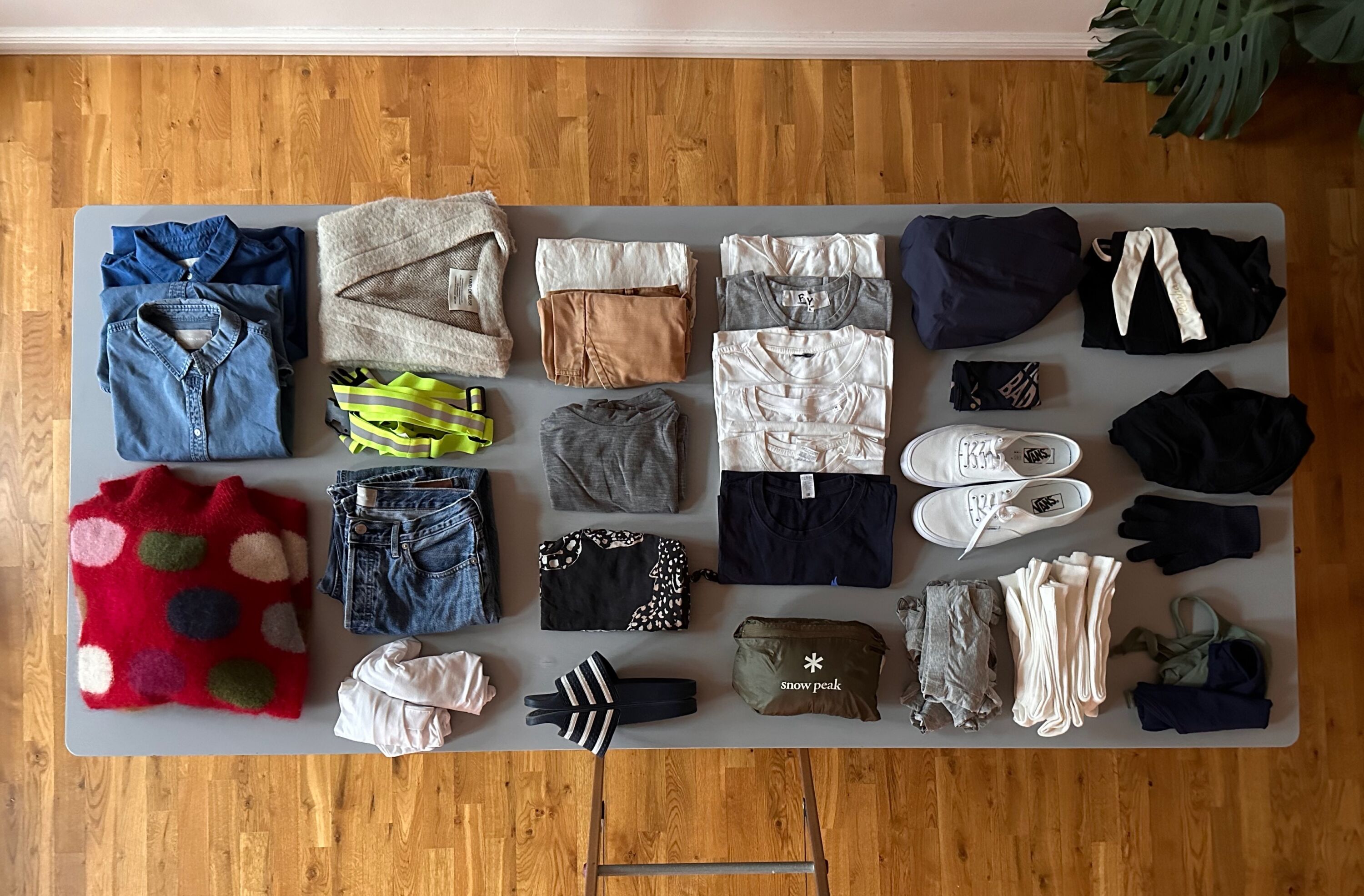 Packing - clothes