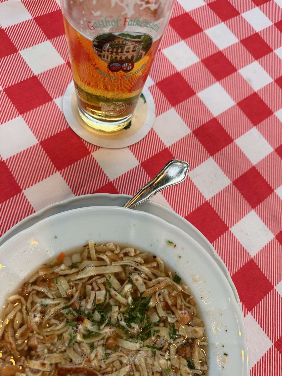 Bavaria! Beer and Flädlesuppe