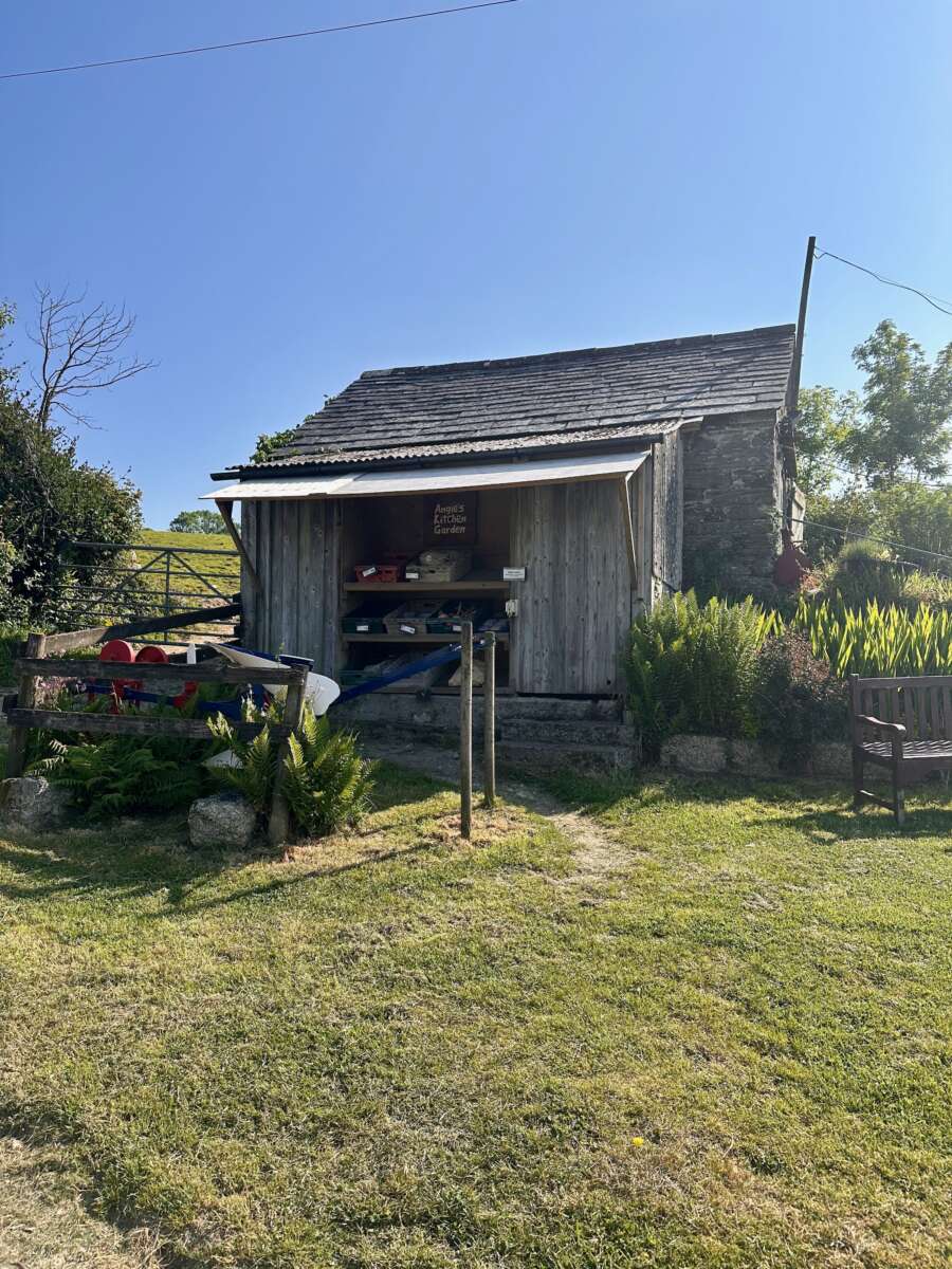 Land's End to John o'Groats - honesty shop in St Winnow