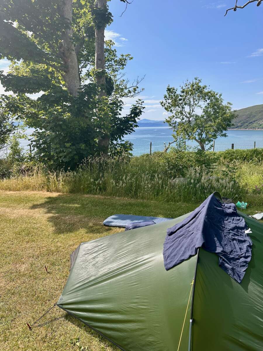 North Coast 500 - Well deserved rest at the Applecross Campsite