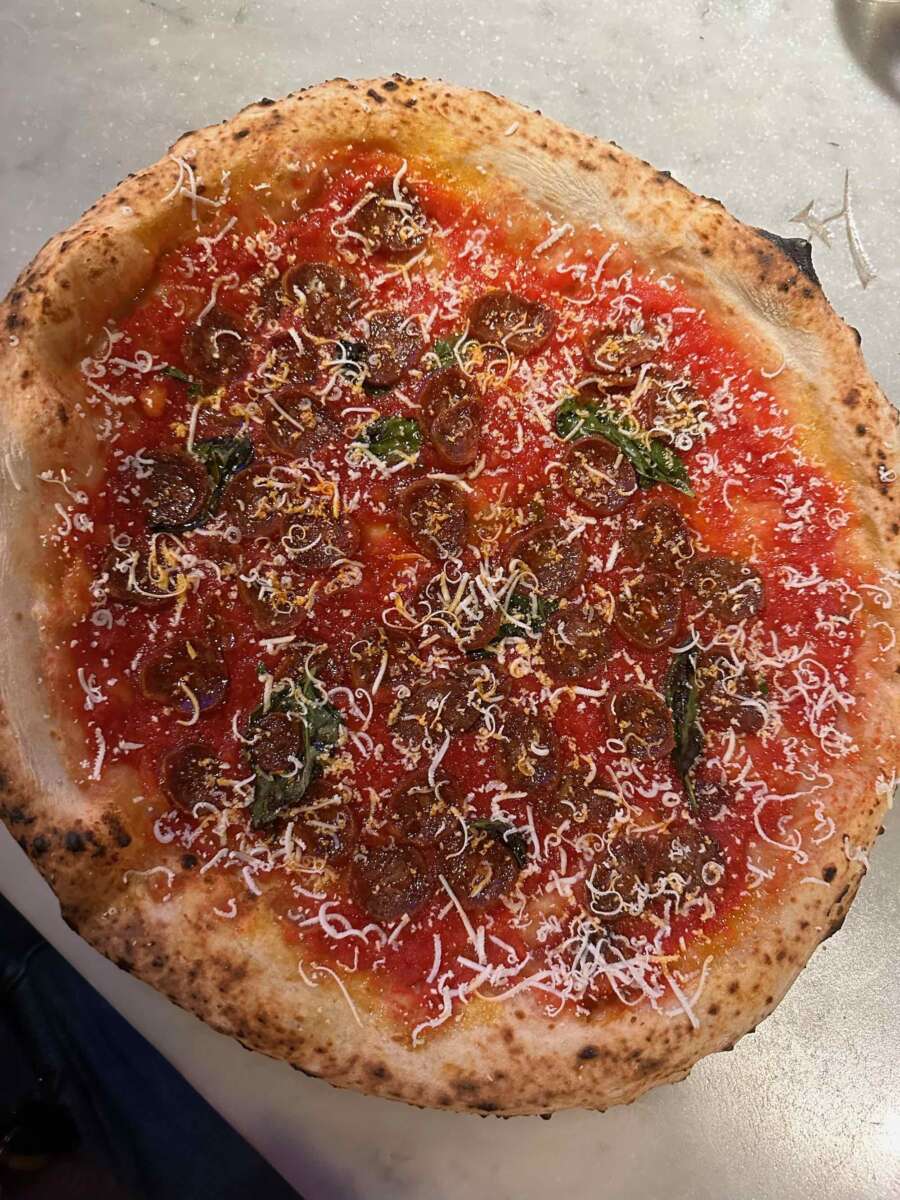 Neapolitanische Pizza bei Sorbillo