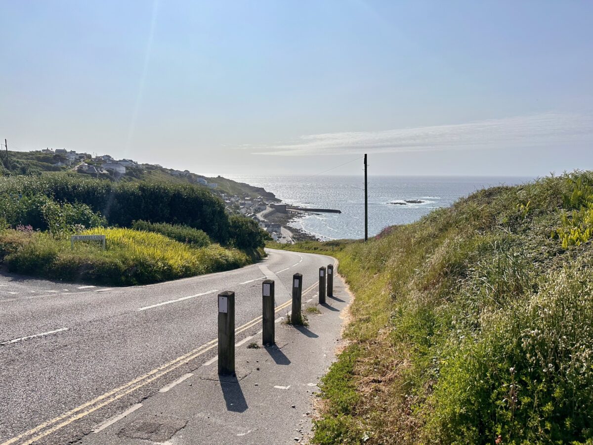 Land's End to John o'Groats - Street down to Land's End