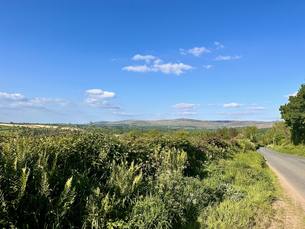 Land's End to John o'Groats - Dartmoor in sight