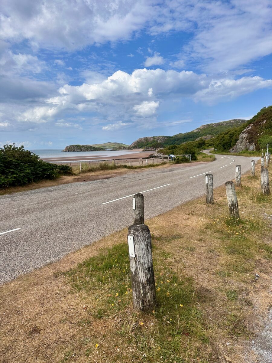 North Coast 500 -  beautiful beach at Gruinard Bay