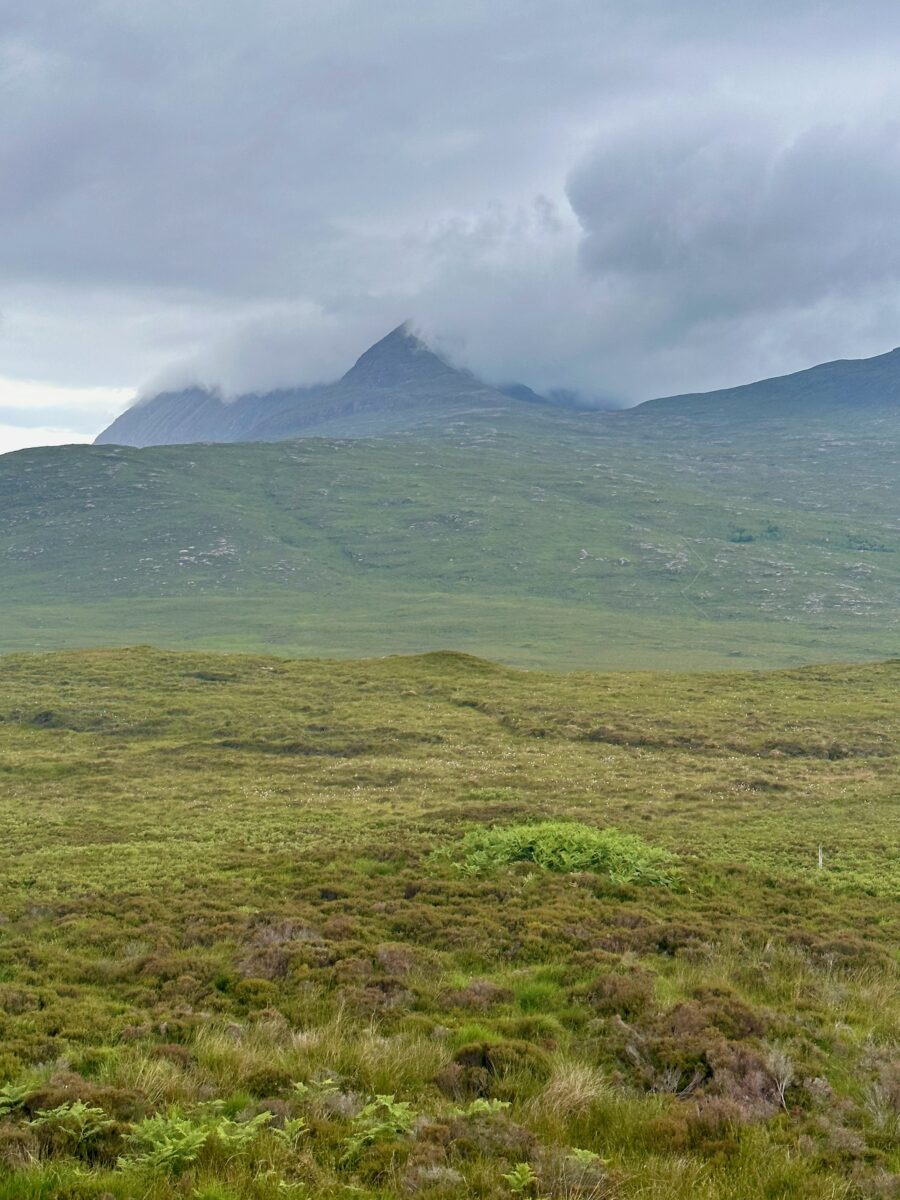 North Coast 500 - clouds rolling in near Strathkanaird