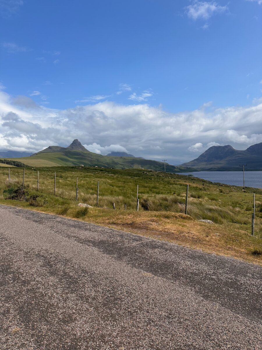 North Coast 500 - view on Loch Bad a' Ghaill