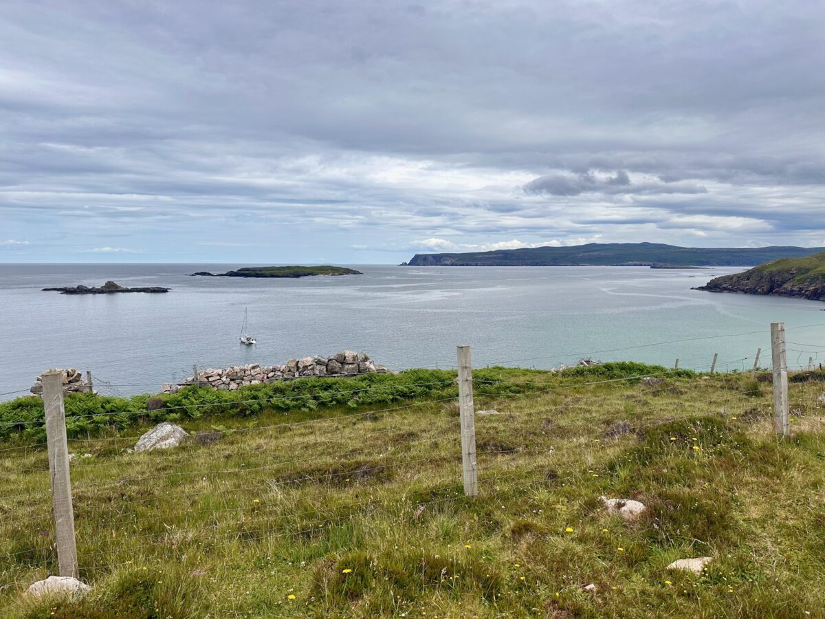 North Coast 500 - view on Rispond Beach