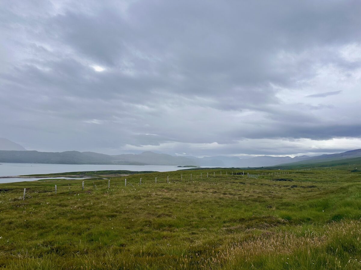 North Coast 500 - cycling along Loch Eriboll