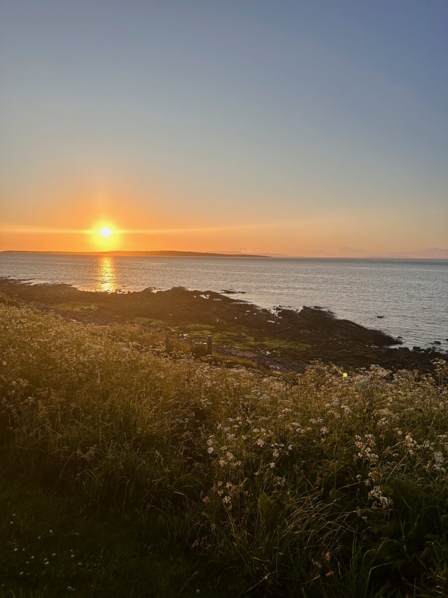 North Coast 500 - sunset at John o'Groats