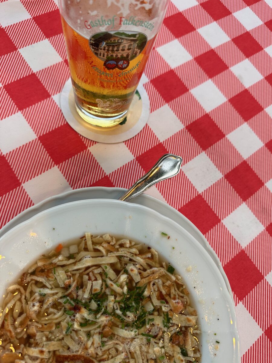 Bavaria! Beer and Flädlesuppe