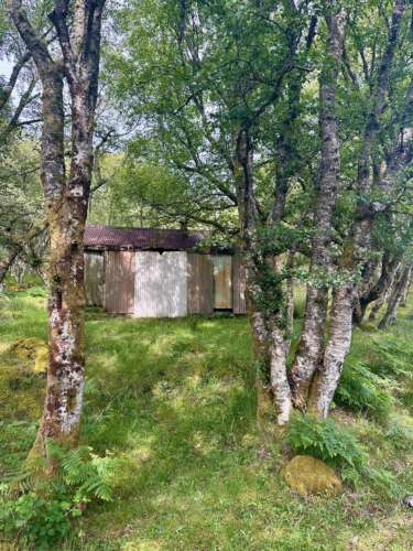 North Coast 500 - little hut near River Polly