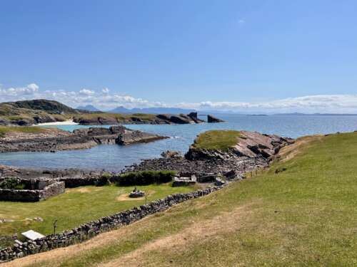 North Coast 500 - view on Clachtoll beach