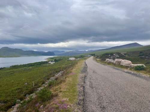 North Coast 500 - beautiful view on Loch Eriboll