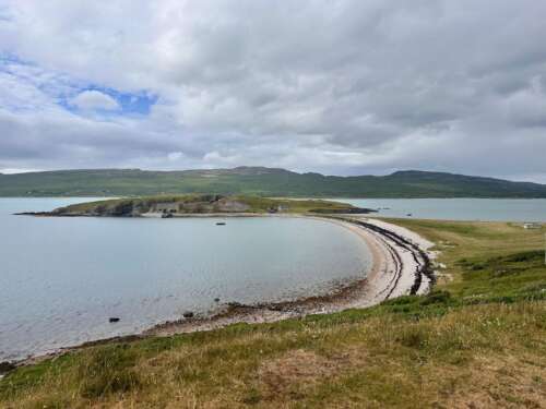 North Coast 500 - little peninsula in Loch Eriboll