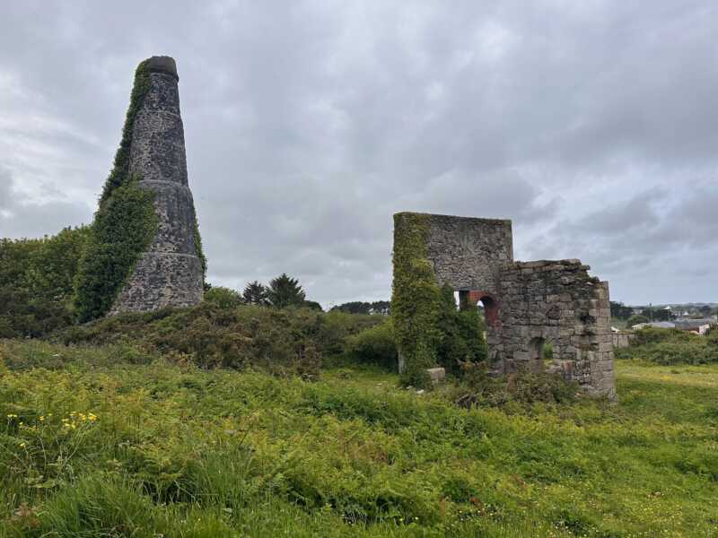 Land's End to John o'Groats - Mining ruins near Camborne