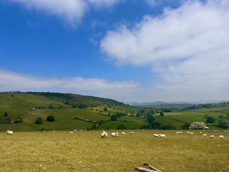 Land's End to John o'Groats - Beautiful view on the Midlands