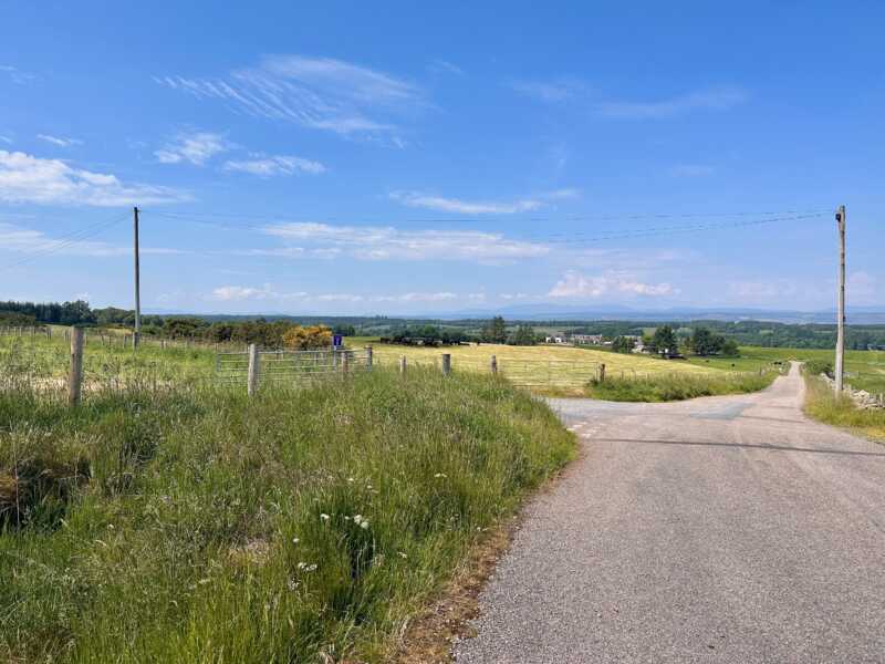 EuroVelo 1 -  view across the Moray Firth