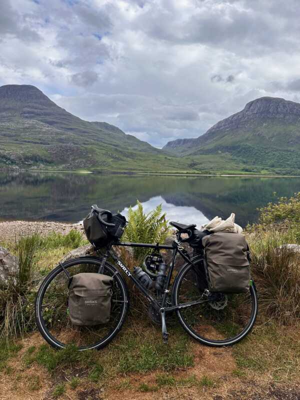 North Coast 500 - My Surly Disc Trucker while bike touring in Scotland