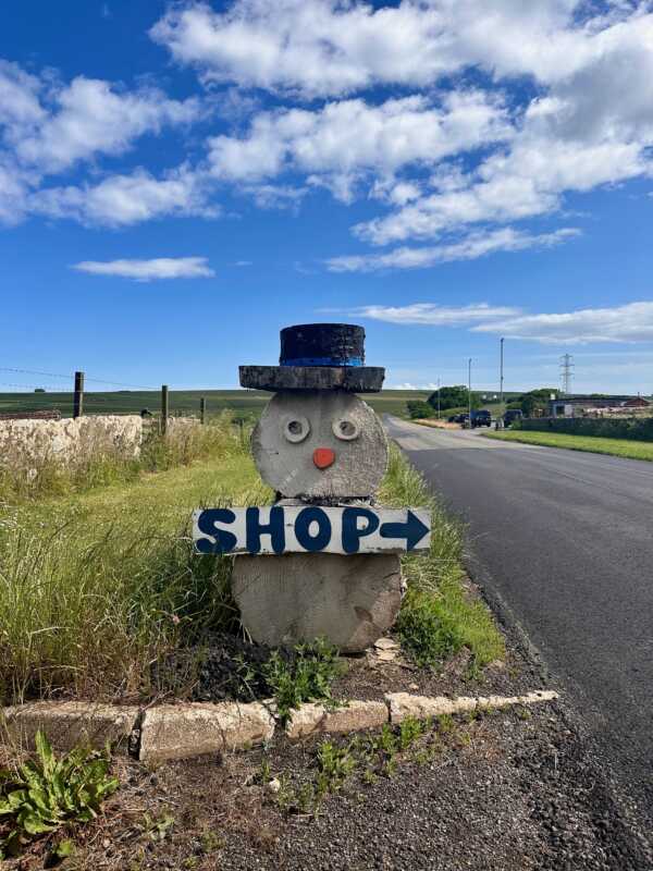 North Coast 500 - Wee Shop in Westfield near Thurso