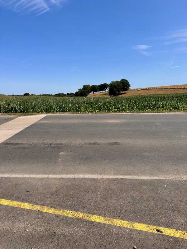 Beautiful summer landscapes in France